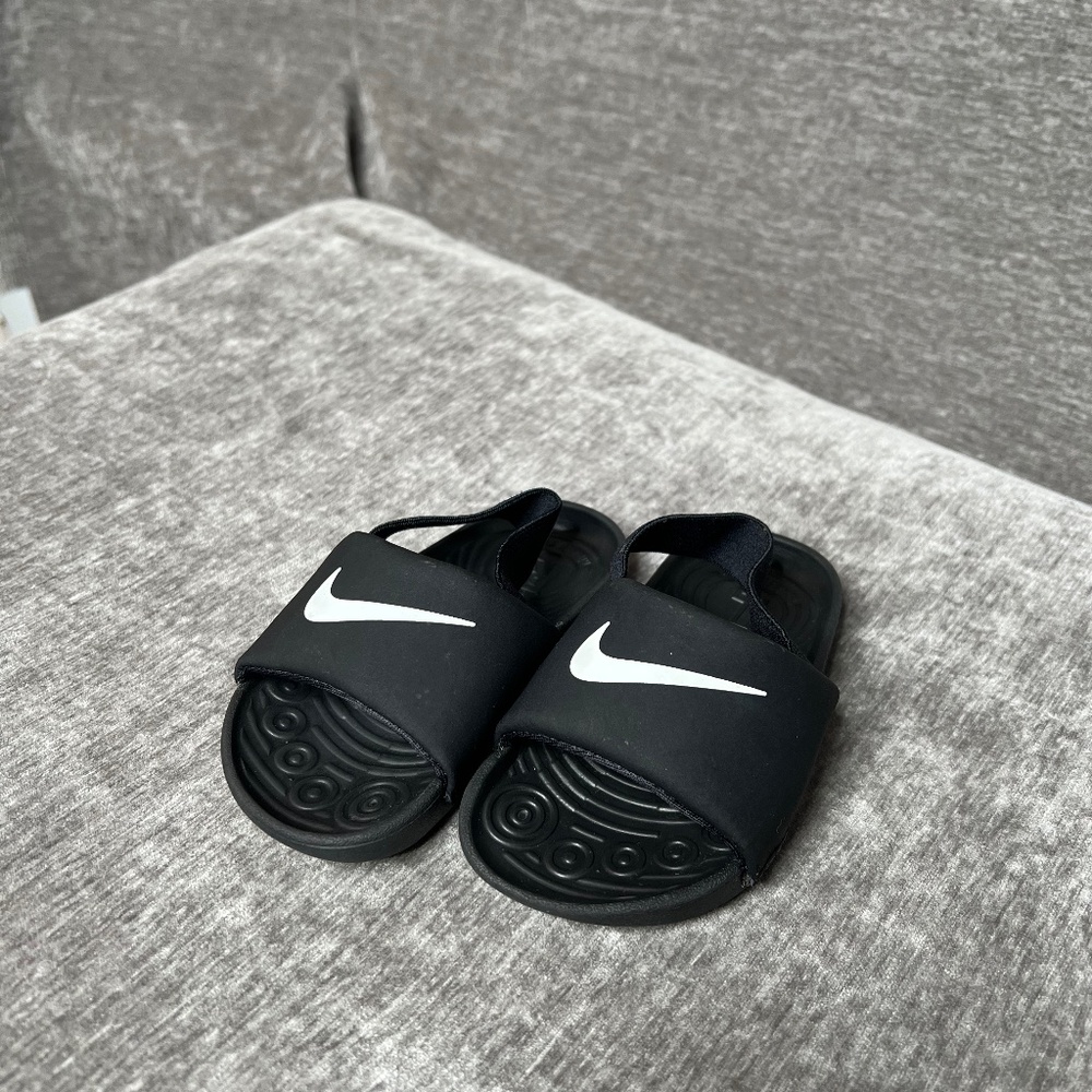 Nike Kids Black Sandals